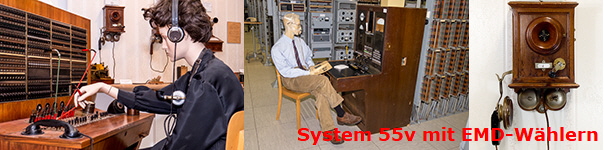 System 55v mit EMD-Wählern